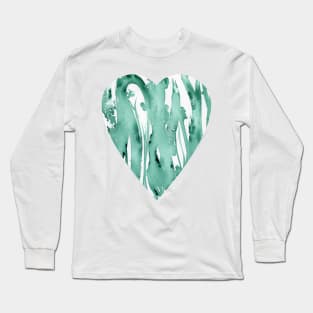 Small worlds, lying in the grass (heart) Long Sleeve T-Shirt